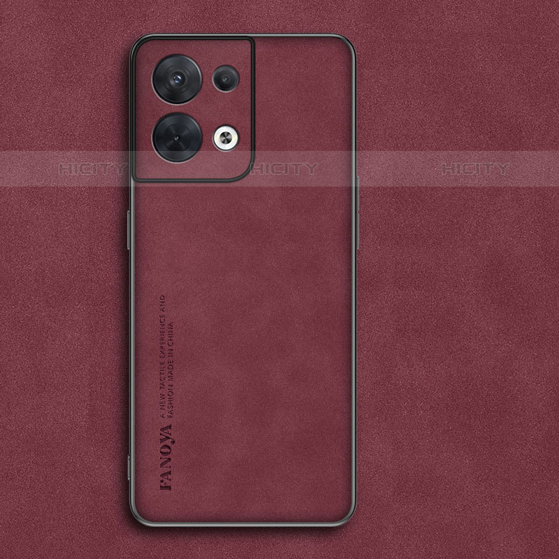 Funda Lujo Cuero Carcasa S02 para Oppo Reno8 Pro+ Plus 5G