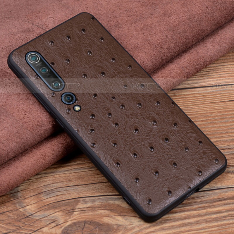 Funda Lujo Cuero Carcasa S02 para Xiaomi Mi 10