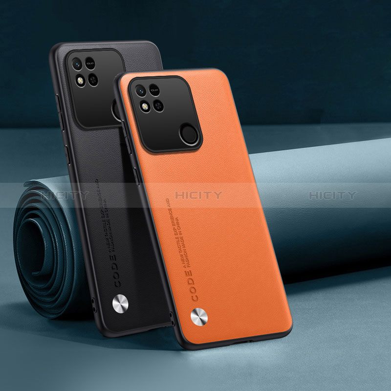 Funda Lujo Cuero Carcasa S02 para Xiaomi Redmi 9 India