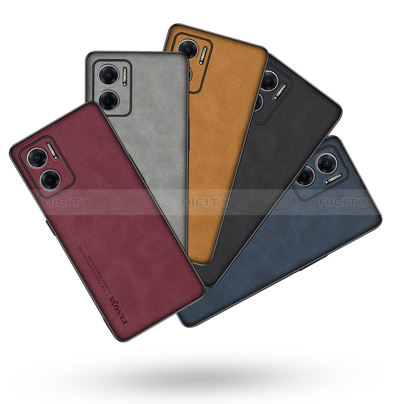 Funda Lujo Cuero Carcasa S02 para Xiaomi Redmi Note 11E 5G