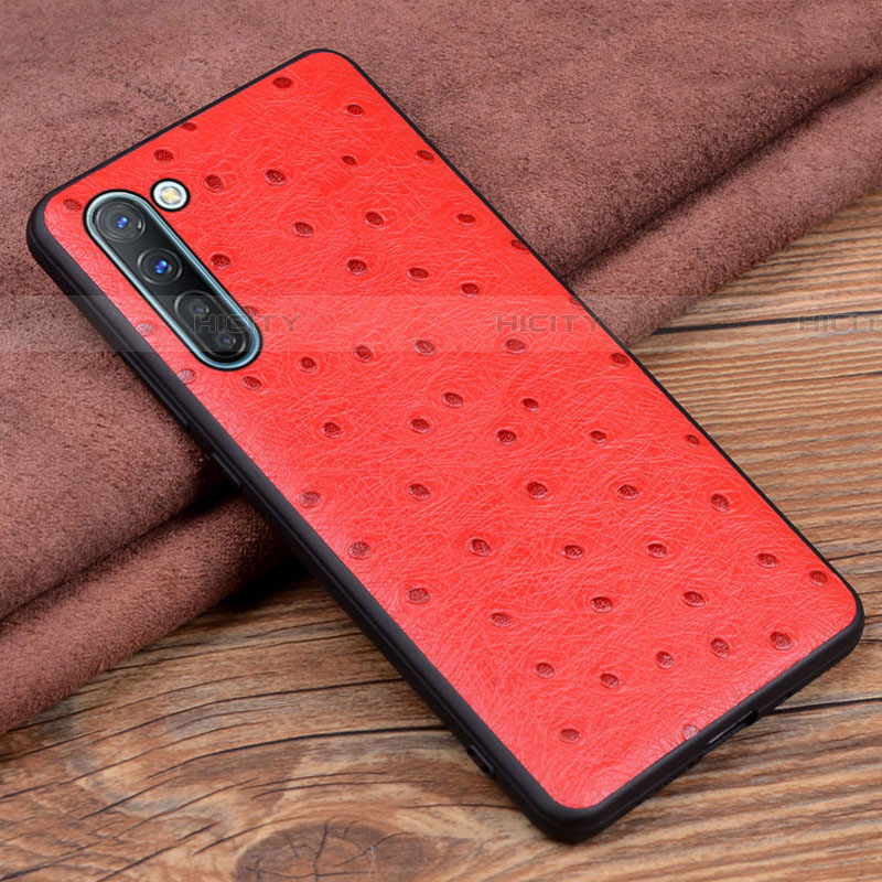 Funda Lujo Cuero Carcasa S03 para Oppo Reno3