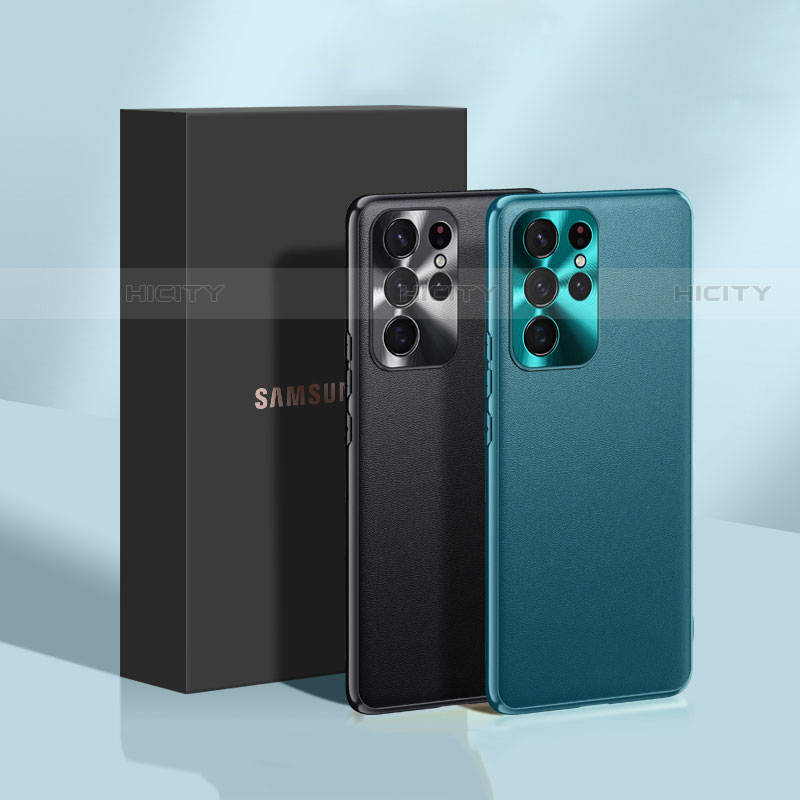 Funda Lujo Cuero Carcasa S03 para Samsung Galaxy S21 Ultra 5G