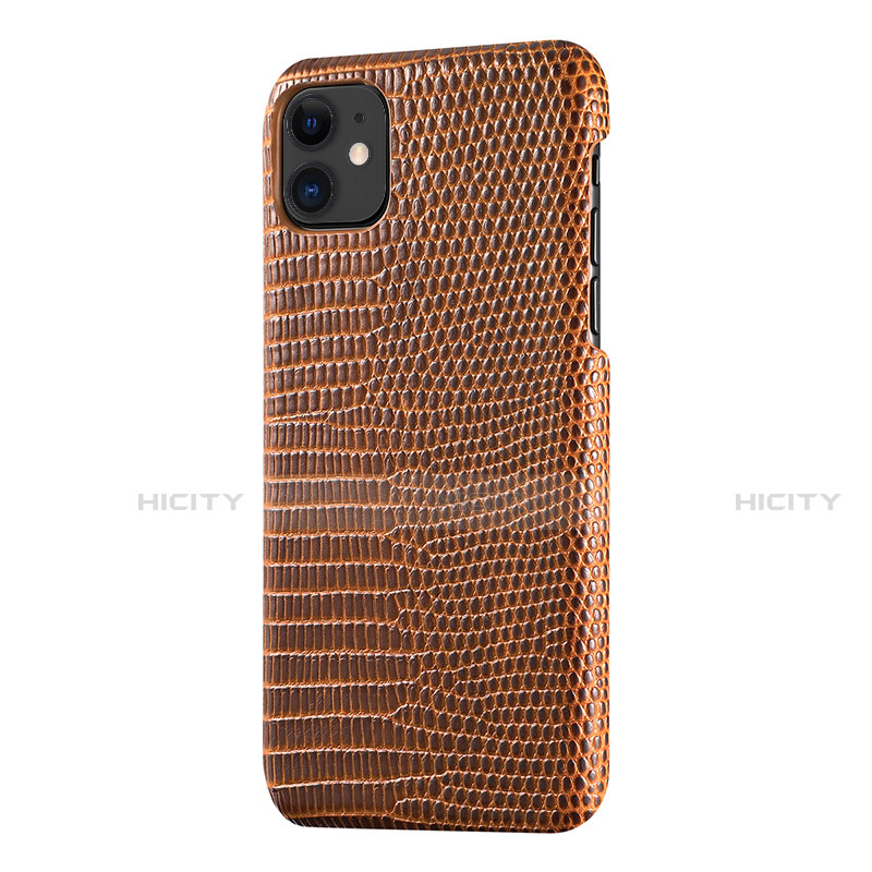 Funda Lujo Cuero Carcasa S04 para Apple iPhone 11