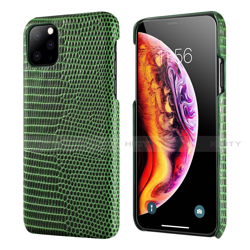 Funda Lujo Cuero Carcasa S04 para Apple iPhone 11 Pro Max