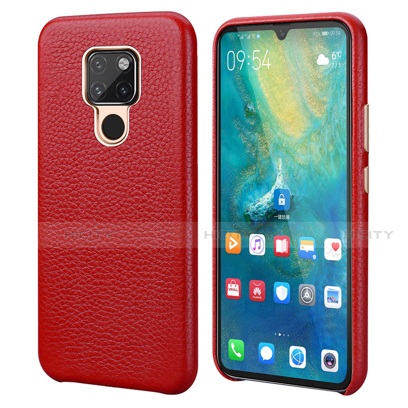 Funda Lujo Cuero Carcasa S04 para Huawei Mate 20