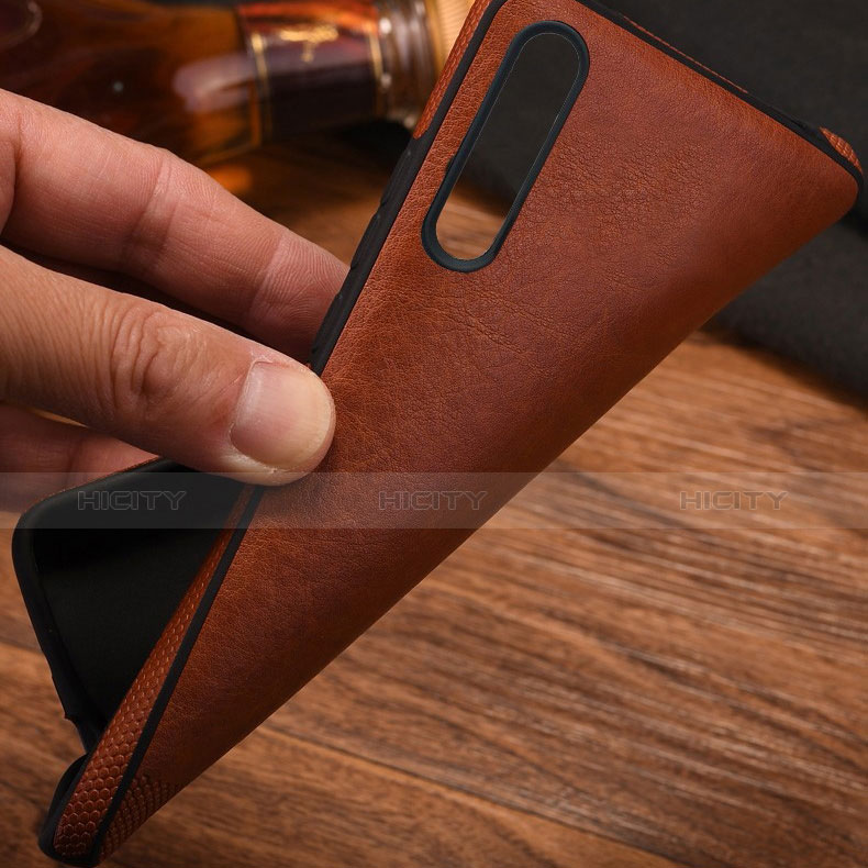 Funda Lujo Cuero Carcasa S04 para Huawei P30