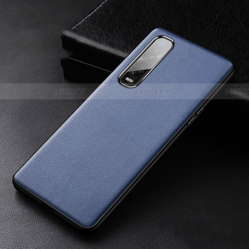 Funda Lujo Cuero Carcasa S04 para Oppo Find X2 Pro