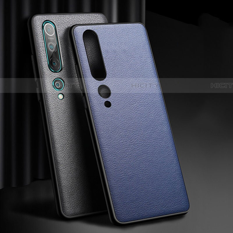 Funda Lujo Cuero Carcasa S04 para Xiaomi Mi 10