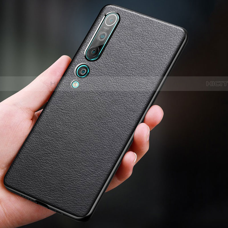 Funda Lujo Cuero Carcasa S04 para Xiaomi Mi 10