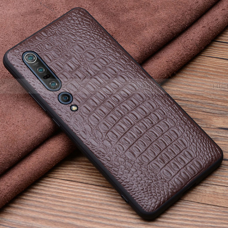 Funda Lujo Cuero Carcasa S04 para Xiaomi Mi 10 Pro