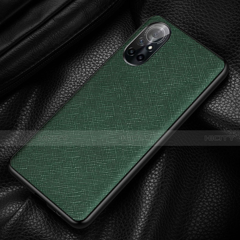 Funda Lujo Cuero Carcasa S06 para Huawei Nova 8 5G