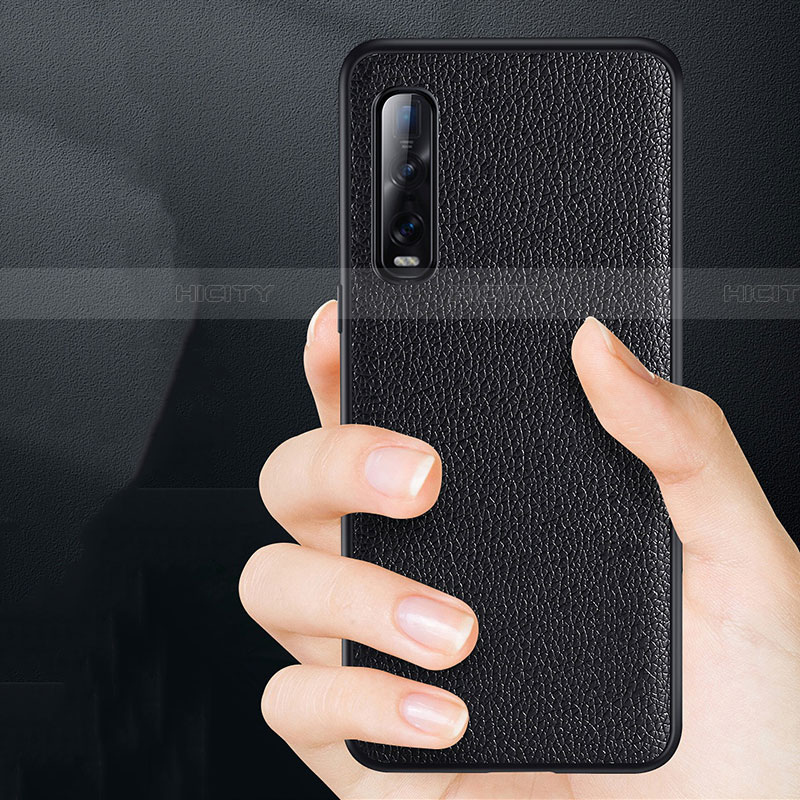 Funda Lujo Cuero Carcasa S06 para Oppo Find X2 Pro