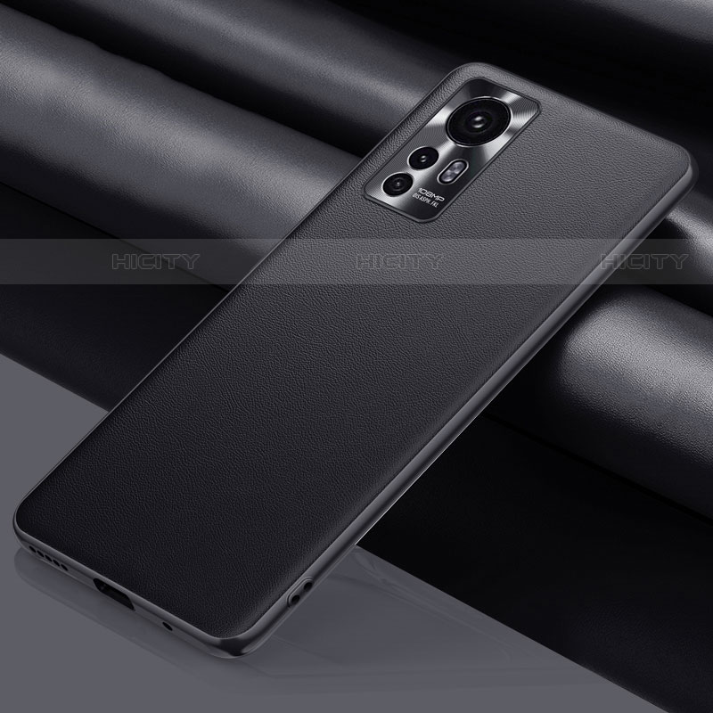 Funda Lujo Cuero Carcasa S06 para Xiaomi Mi 12S Pro 5G Negro