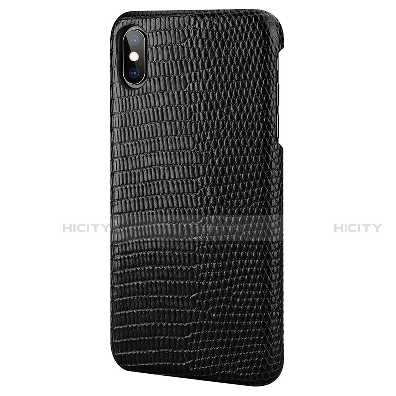 Funda Lujo Cuero Carcasa S12 para Apple iPhone X