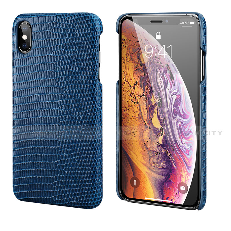 Funda Lujo Cuero Carcasa S12 para Apple iPhone X