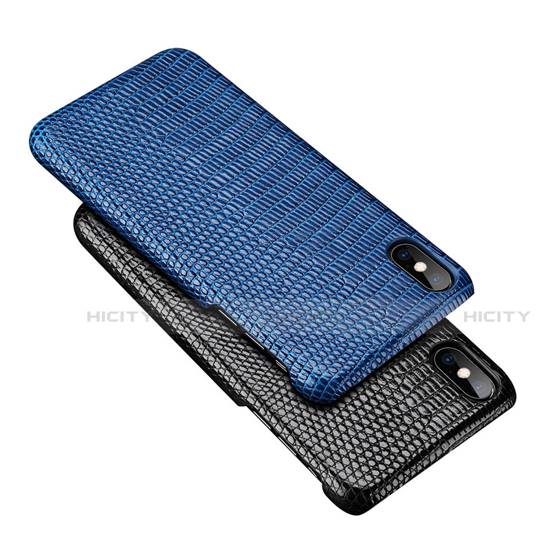 Funda Lujo Cuero Carcasa S12 para Apple iPhone X