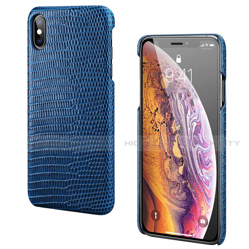 Funda Lujo Cuero Carcasa S12 para Apple iPhone X