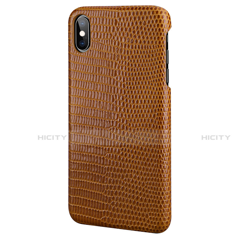 Funda Lujo Cuero Carcasa S12 para Apple iPhone Xs