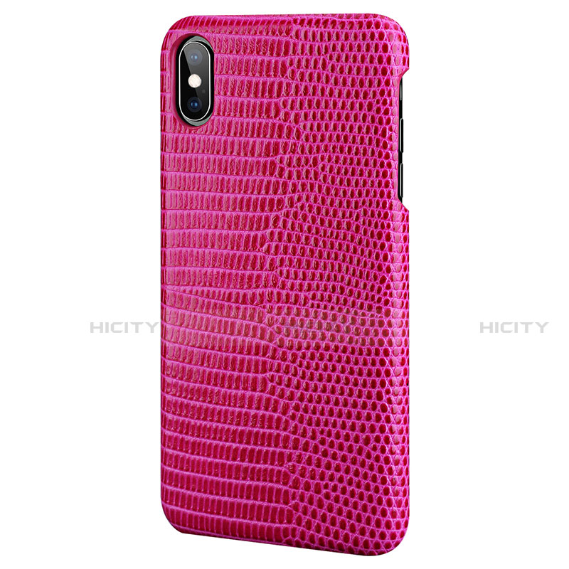 Funda Lujo Cuero Carcasa S12 para Apple iPhone Xs Max