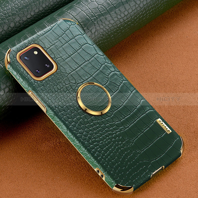 Funda Lujo Cuero Carcasa XD1 para Samsung Galaxy M60s Verde