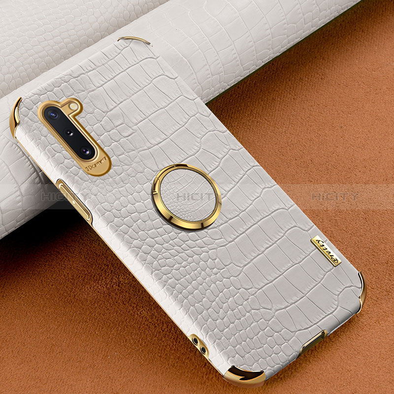 Funda Lujo Cuero Carcasa XD1 para Samsung Galaxy Note 10 5G Blanco
