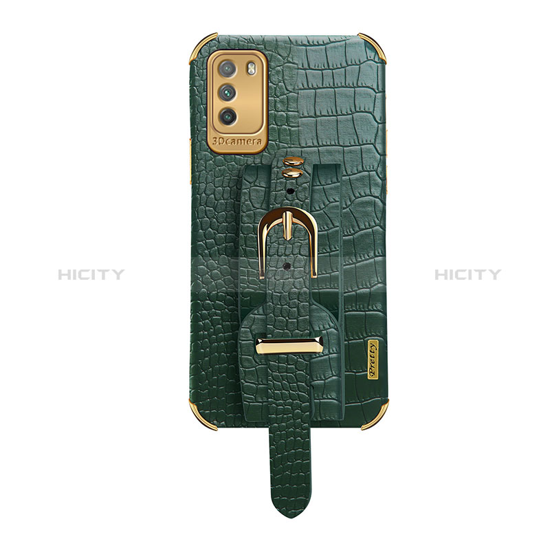 Funda Lujo Cuero Carcasa XD1 para Xiaomi Poco M3 Verde