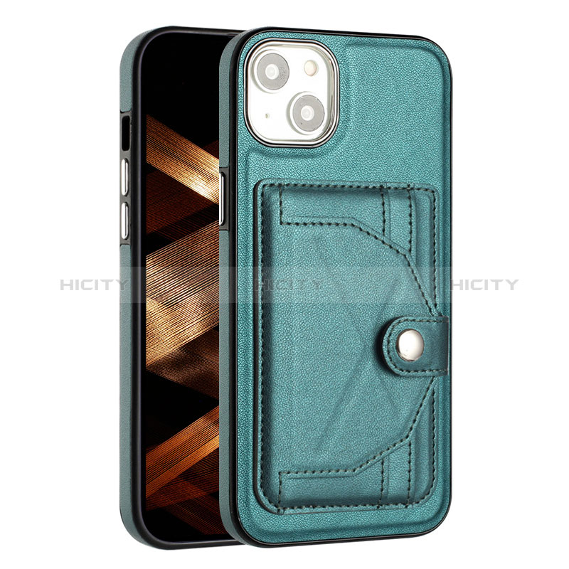 Funda Lujo Cuero Carcasa Y01B para Apple iPhone 14 Plus