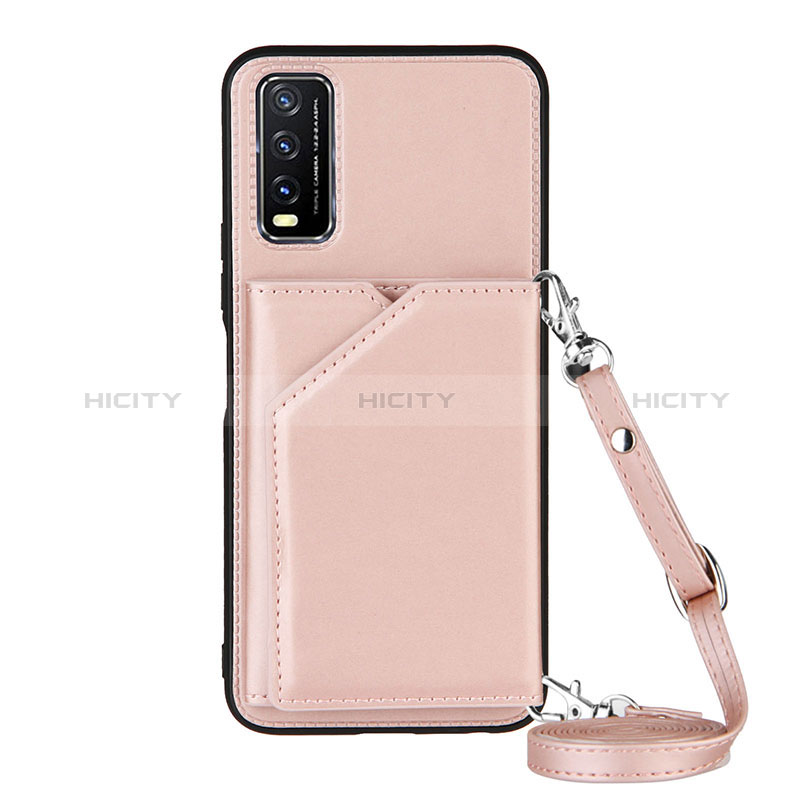 Funda Lujo Cuero Carcasa Y01B para Vivo Y11s