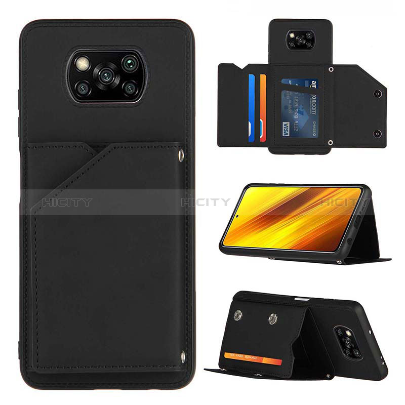 Funda Lujo Cuero Carcasa Y01B para Xiaomi Poco X3 Pro