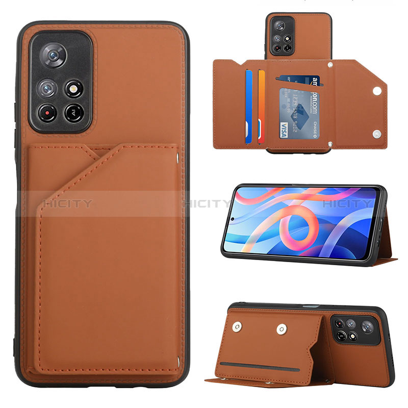 Funda Lujo Cuero Carcasa Y01B para Xiaomi Redmi Note 11 5G