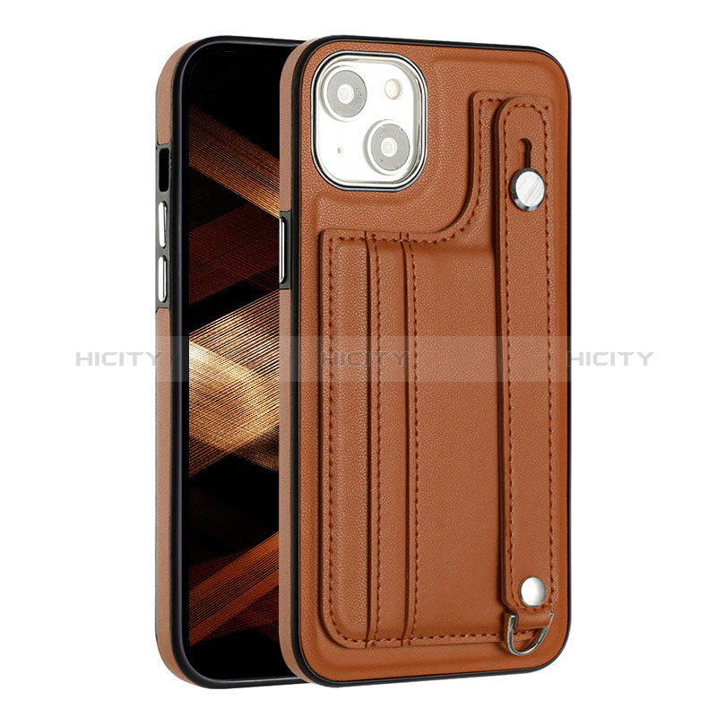 Funda Lujo Cuero Carcasa Y02B para Apple iPhone 14 Plus