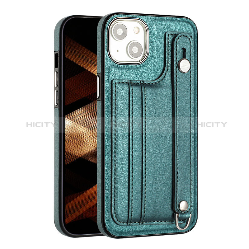 Funda Lujo Cuero Carcasa Y02B para Apple iPhone 14 Plus