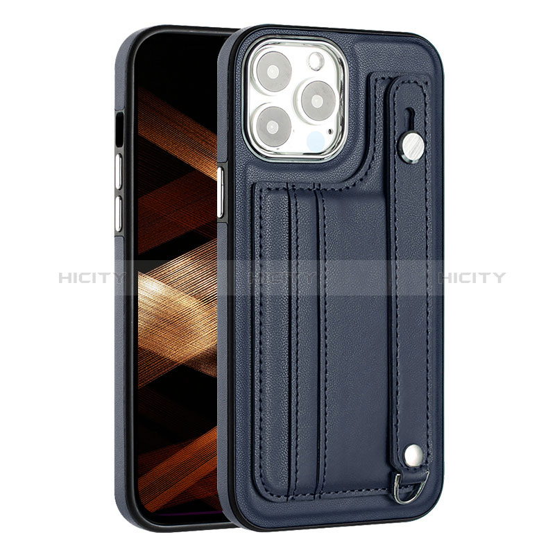 Funda Lujo Cuero Carcasa Y02B para Apple iPhone 14 Pro