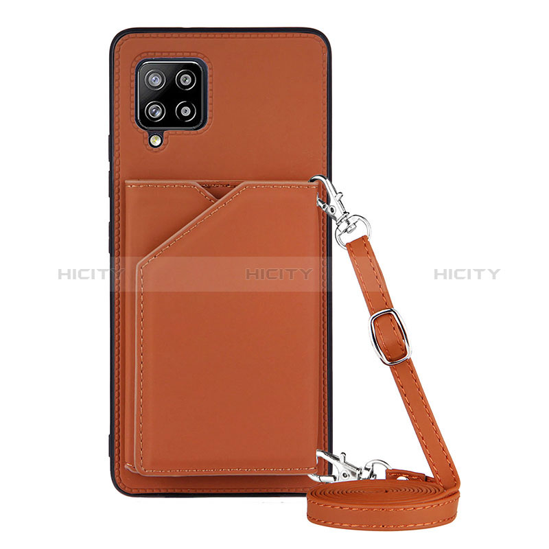 Funda Lujo Cuero Carcasa Y02B para Samsung Galaxy A42 5G