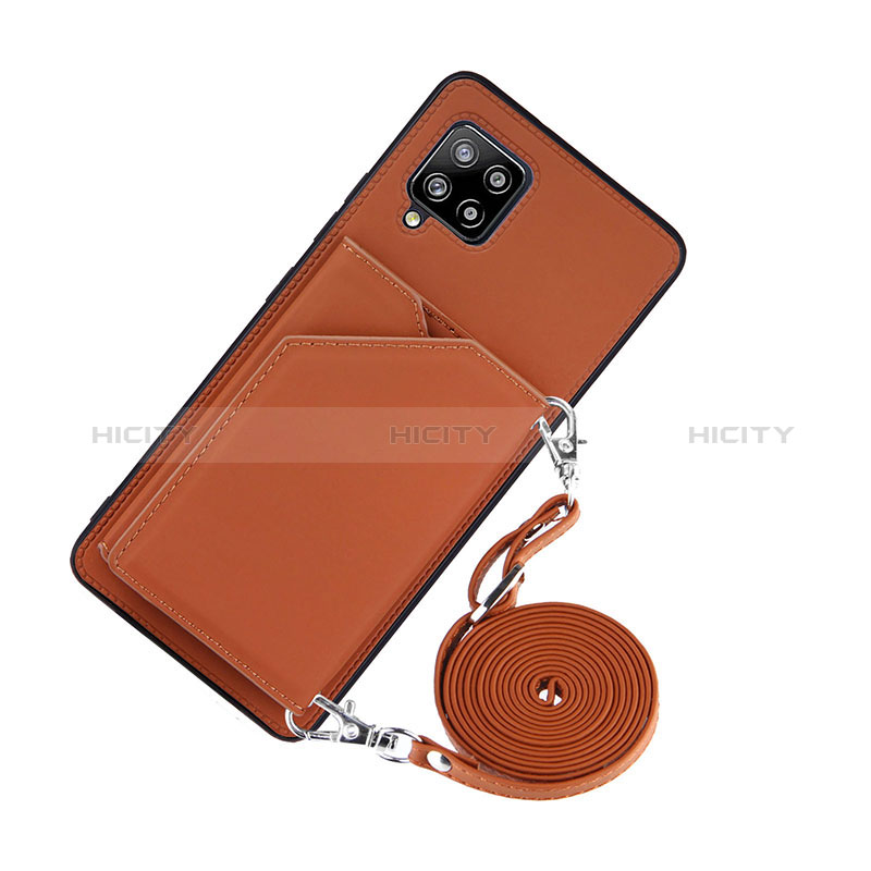 Funda Lujo Cuero Carcasa Y02B para Samsung Galaxy A42 5G