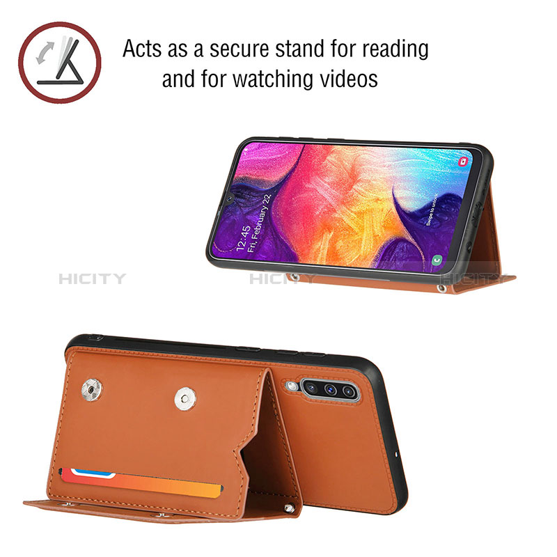 Funda Lujo Cuero Carcasa Y02B para Samsung Galaxy A50S