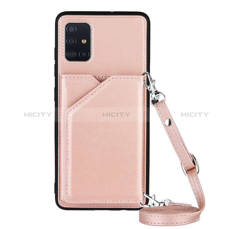 Funda Lujo Cuero Carcasa Y02B para Samsung Galaxy A51 5G