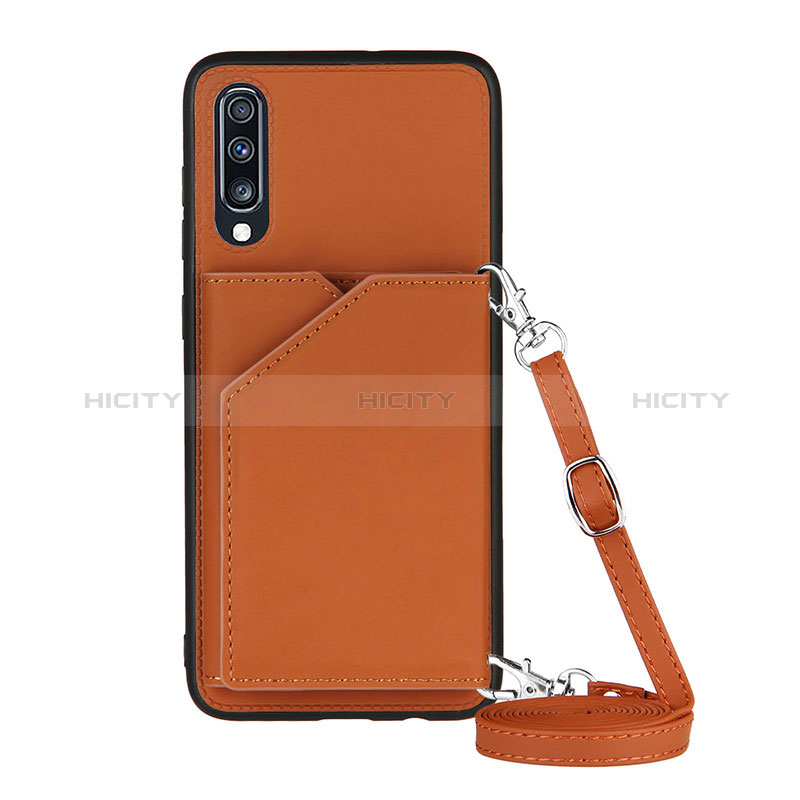 Funda Lujo Cuero Carcasa Y02B para Samsung Galaxy A70