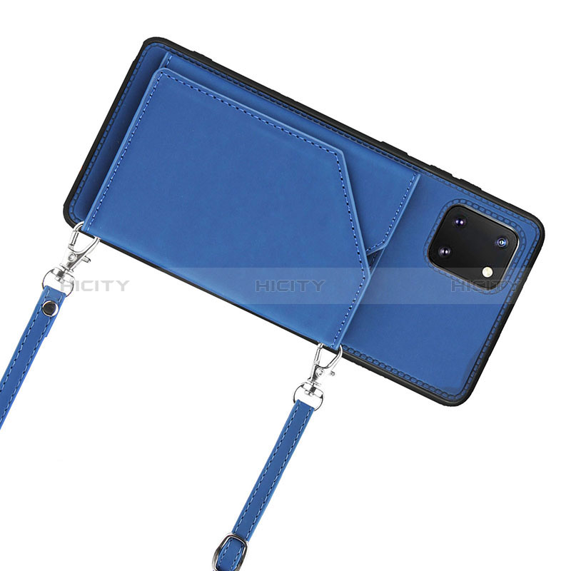 Funda Lujo Cuero Carcasa Y02B para Samsung Galaxy A81