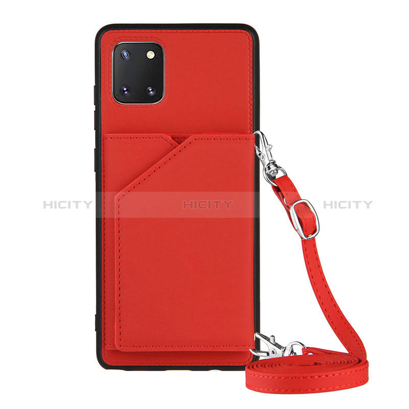 Funda Lujo Cuero Carcasa Y02B para Samsung Galaxy A81