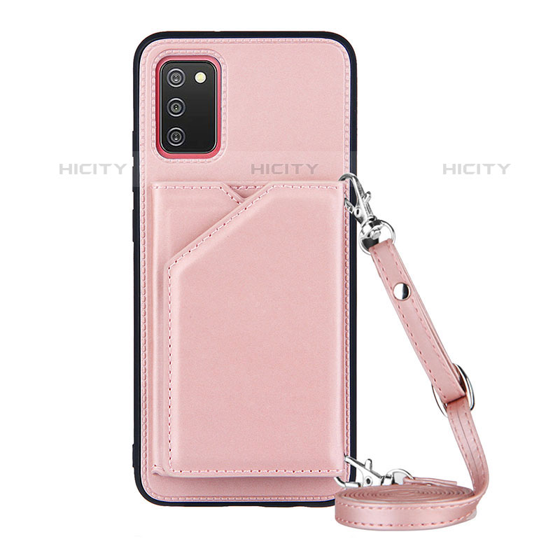 Funda Lujo Cuero Carcasa Y02B para Samsung Galaxy M02s