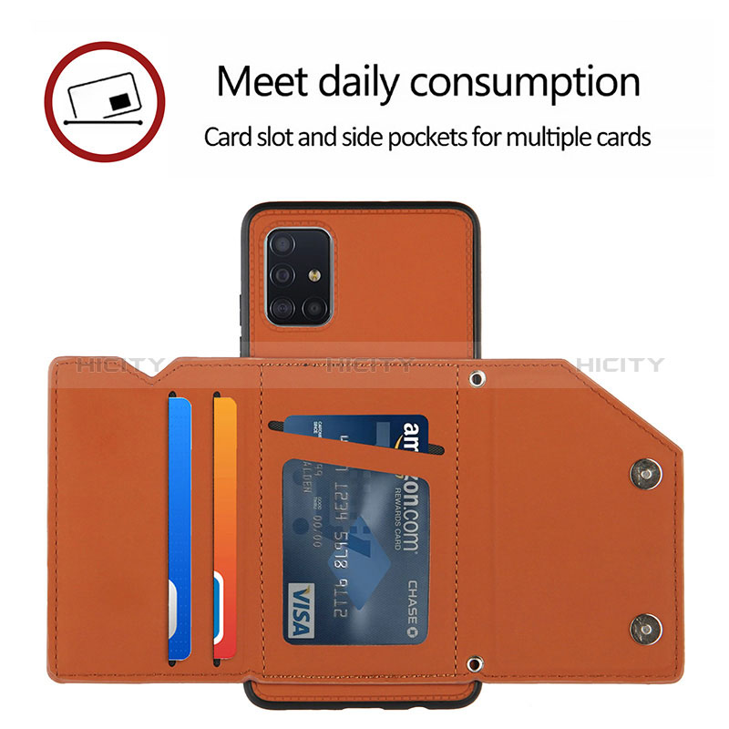 Funda Lujo Cuero Carcasa Y02B para Samsung Galaxy M40S