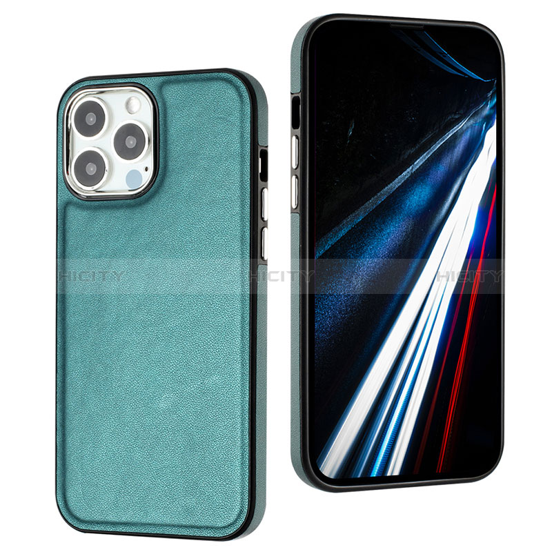 Funda Lujo Cuero Carcasa Y03B para Apple iPhone 14 Pro