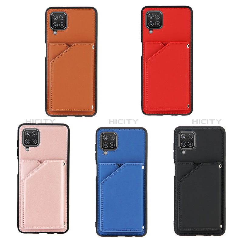 Funda Lujo Cuero Carcasa Y03B para Samsung Galaxy A12 Nacho