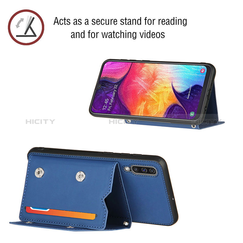 Funda Lujo Cuero Carcasa Y03B para Samsung Galaxy A50S