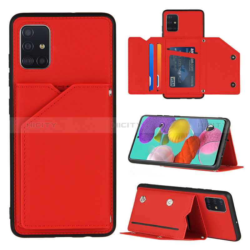 Funda Lujo Cuero Carcasa Y04B para Samsung Galaxy A51 5G