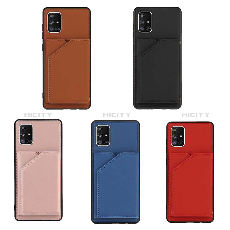 Funda Lujo Cuero Carcasa Y04B para Samsung Galaxy A71 4G A715