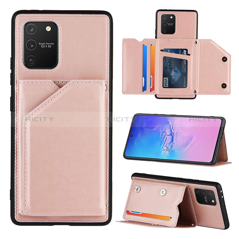 Funda Lujo Cuero Carcasa Y04B para Samsung Galaxy A91