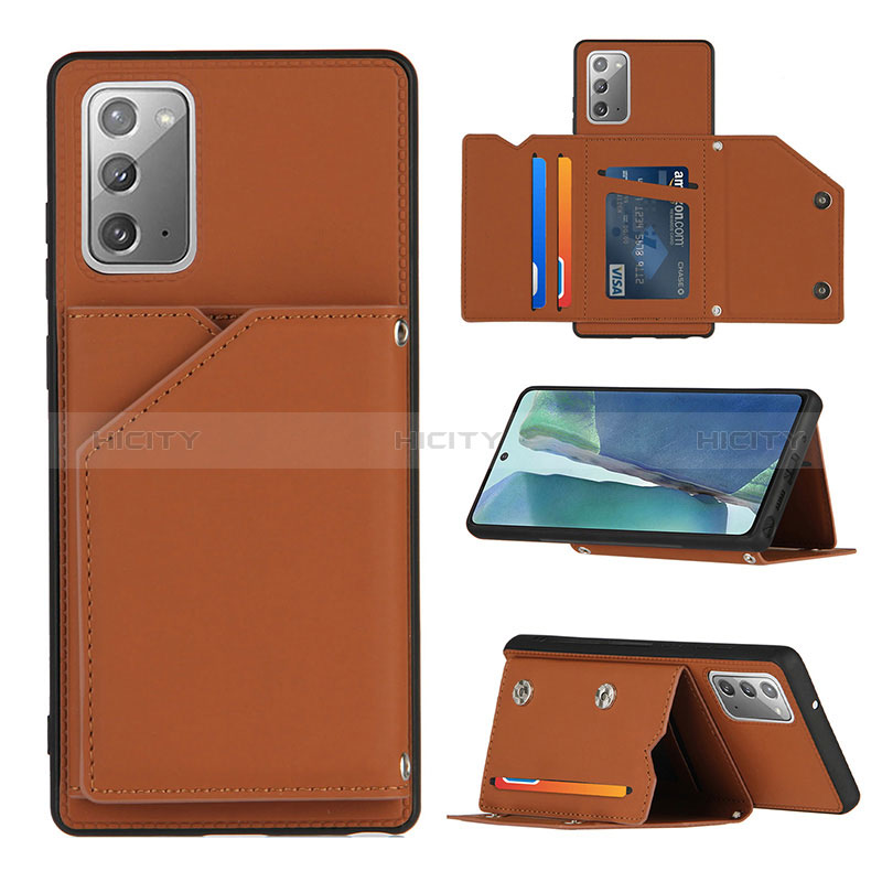 Funda Lujo Cuero Carcasa Y04B para Samsung Galaxy Note 20 5G