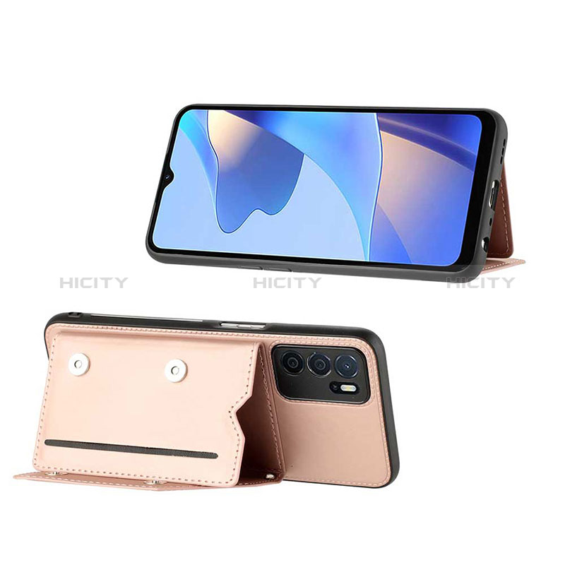 Funda Lujo Cuero Carcasa YB1 para Oppo A54s